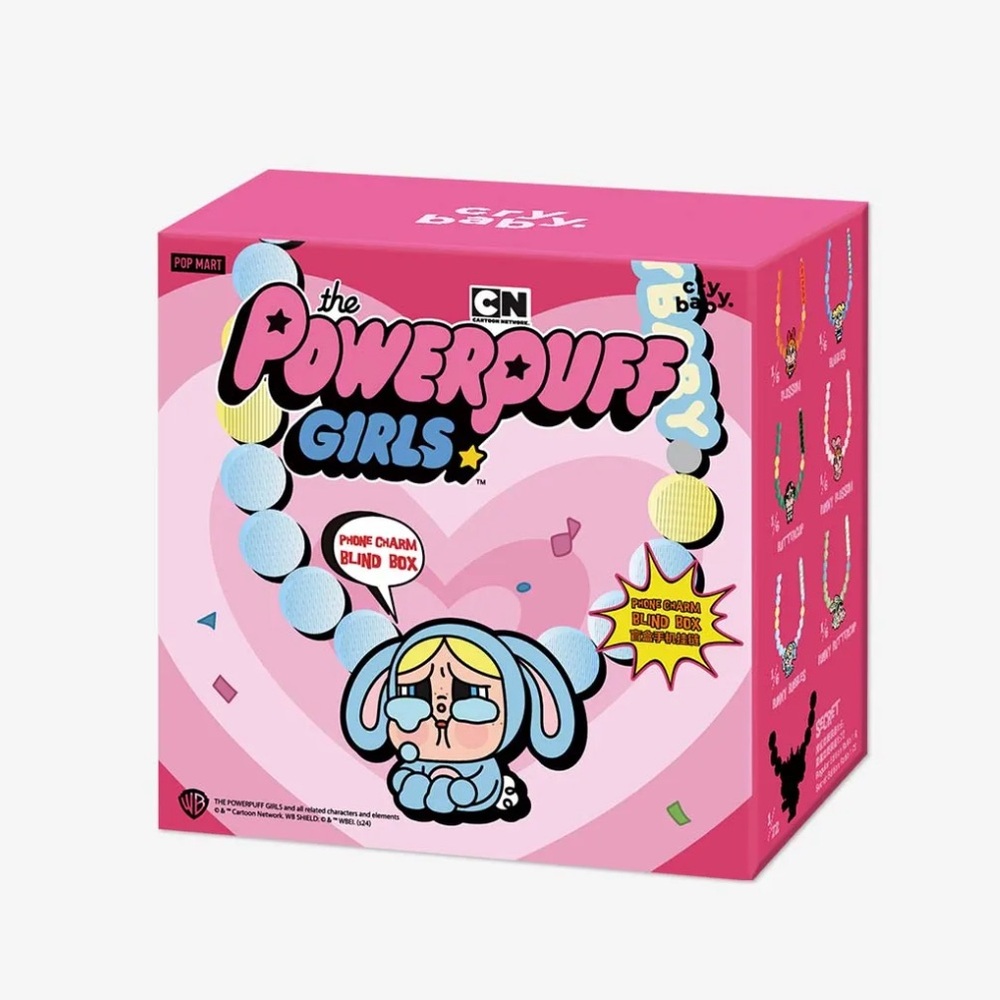 CRYBABY x Powerpuff Girls 👧🏻 for BLIND BOX phone accessory/charm 💚